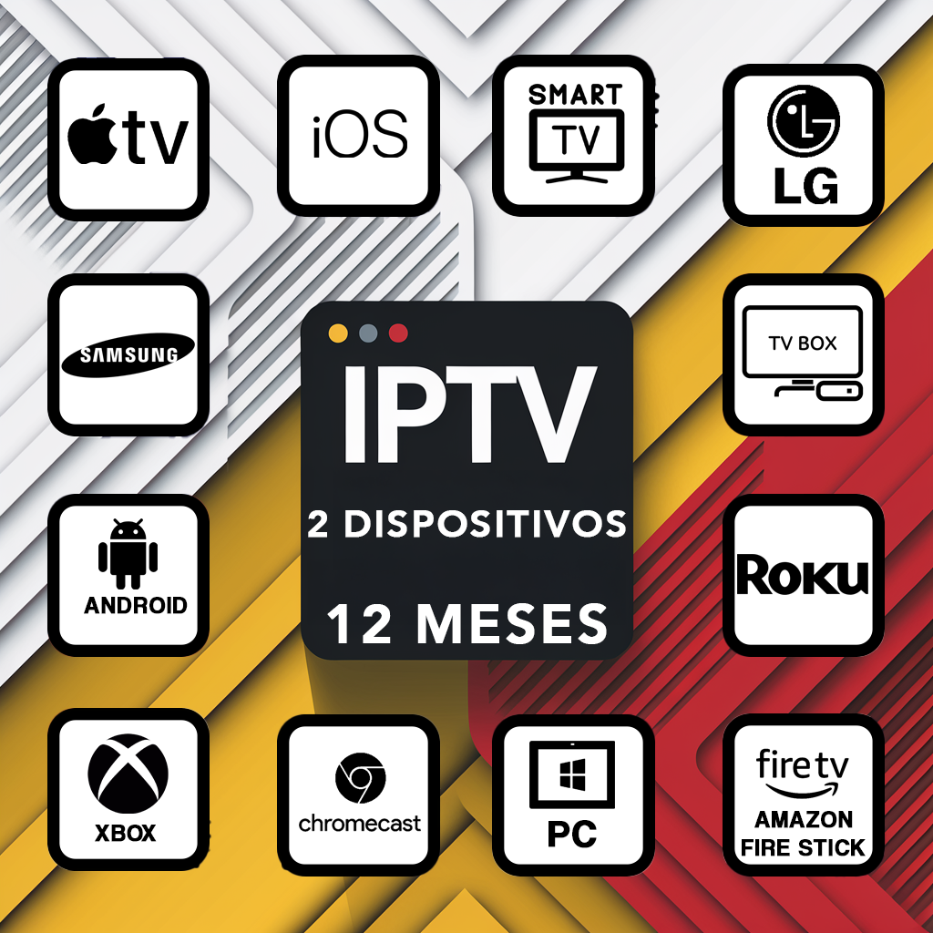 IPTV SPAIN ESPAÑA PRO - 12 MESES ( 2 DISPOSITIVOS)