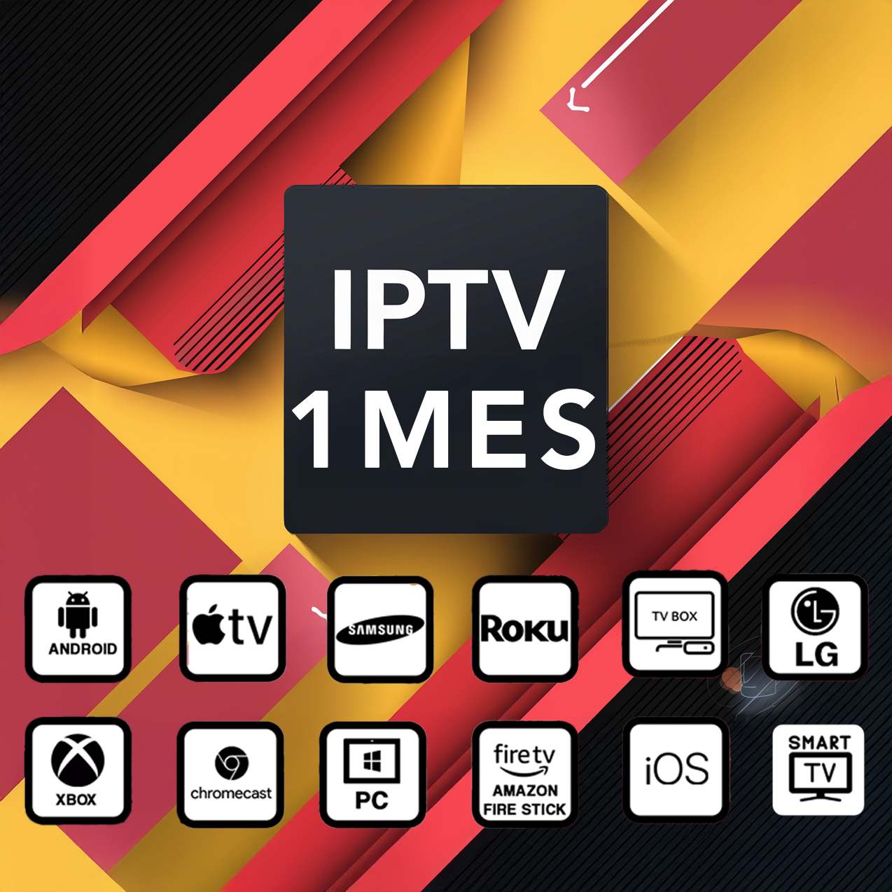 SUSCRIPCIÓN IPTV POR 1 MES