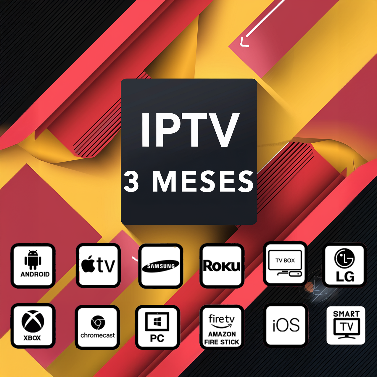 SUSCRIPCIÓN IPTV POR 3 MESES